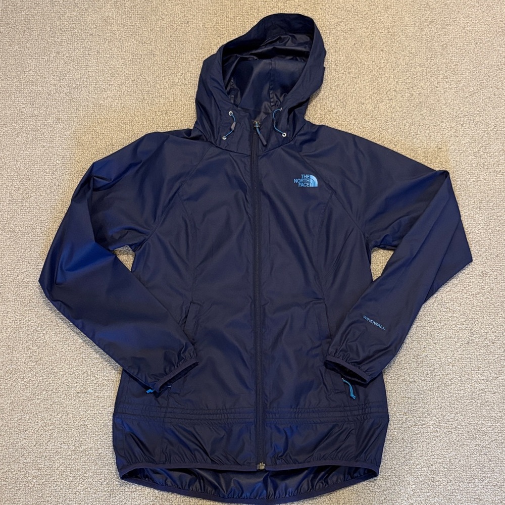 The North Face Navy Blue Windbreaker & Rain Jacket